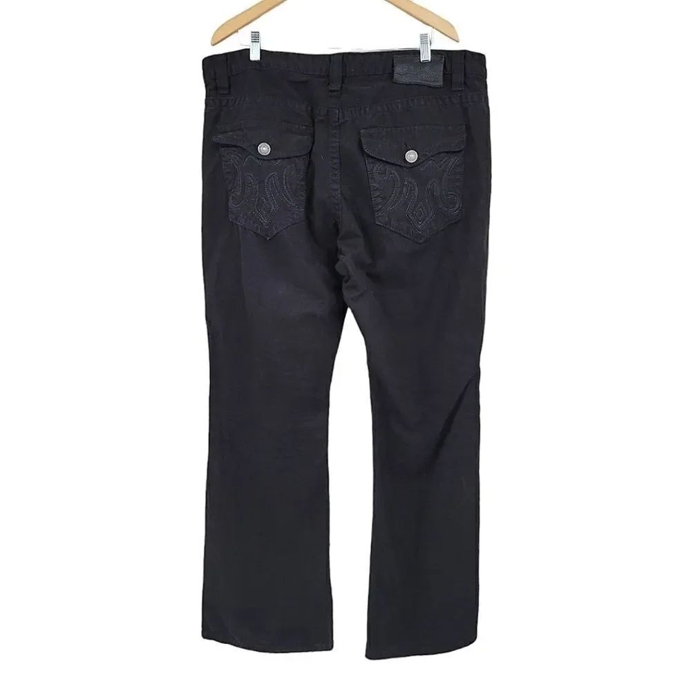 MEK DNM Oaxaca Black Bootcut Jeans Men's 42×34